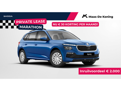 Skoda Kamiq 1.0 TSI Essence | Privatelease 369,- Per maand! | 3000,- Euro Inruilpremie!! |