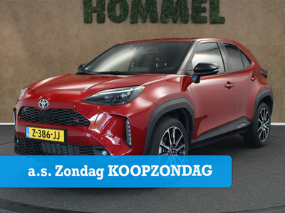 Toyota Yaris Cross 1.5 Hybrid GR Sport NAVIGATIE - HEADS UP DISPLAY - AUTOMATISCHE ACHTERKLEP - HALF LEDEREN BEKLEDING