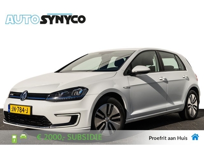 Volkswagen e-Golf e-Golf 24 Kwh LED 2.000,- Subsidie