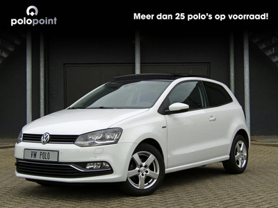 Volkswagen POLO 1.0 60PK LOUNGE | * PANORAMADAK * CRUISE CONTROL * LED * BLUETOOTH * PARKEERSENSOREN * AUTOMATISCHE AIRCO *