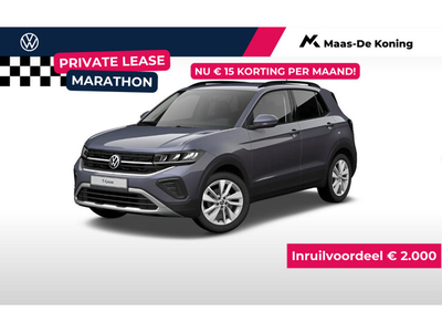 Volkswagen T-Cross Life Edition 1.0 70 kW/95 pk TSI SUV 5 versn. hand · Comfort pakket · Velgen 'Ventura' · Incl. Inruilvoordeel