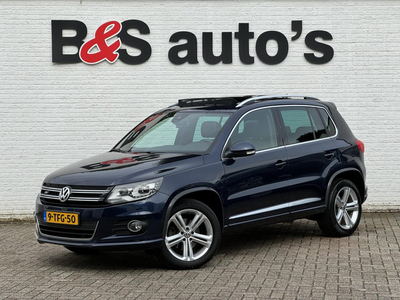 Volkswagen Tiguan 1.4 TSI R-Line Edition Leder Trekhaak Panorama Clima Lane assist