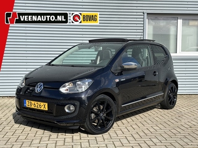 Volkswagen up! 1.0 high up Black Pano/Leder/Navi/Stoel warm