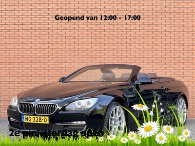 BMW 6-SERIE Cabrio 640i High Executive | 320 PK! | Head-Up Display | Softclose | Xenon | 20