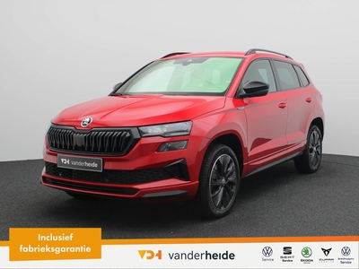 SKODA KAROQ 1.5 TSI ACT Sportline 150PK DSG Facelift, Achteruitrijcamera, virtual pedal, winterpakket Plus, keyless, alarm, 18'' lichtmetaal