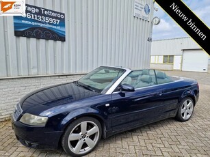 Audi A4 Cabriolet 2.4 V6 Exclusive Apk, Inruil mogelijk