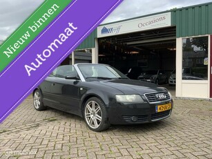 Audi A4 Cabriolet 2.4 V6,AUTOMAAT,PARK.SENSOR,LEER,NIEUWE