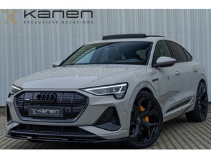 Audi e-tron Sportback 55 Quattro S-line Panodak S stoelen