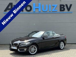 BMW 2 Serie Cabrio 218i Executive Luxury line Xenon Leer