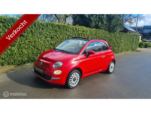 Fiat 500 1.2 Cabrio Lounge Airco Blue&Me