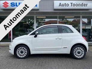 Fiat 500 Automaat 1.2 Star/Leer/Panoramadak (bj 2019)