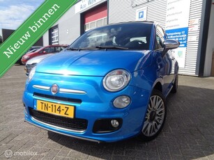 Fiat 500 C 1.2 Sport/Cabrio/Airco/Blue&Me/Lm velgen