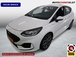 Ford Fiesta Hybrid ST-Line 125pk 1e Eigenaar 4nwe zomerbanden, NL-Auto Volledig Onderhouden