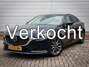 Mazda 6 2.0 SkyActiv-G 165 Comfort | Clima | Cruise | Navi |Leer | Stoel / Stuurwiel verwarming | Camera | Pdc | Trekhaak |