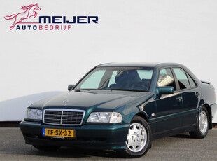 MERCEDES C-KLASSE 180 Esprit Sportvelgen | Centraal + AB | Trekhaak | Uniek | Nieuwstaat | Youngtimer !!