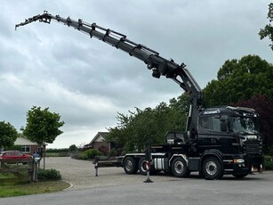 Scania R560 V8!!HIAB 85tm kraan/crane JIB/WINCH