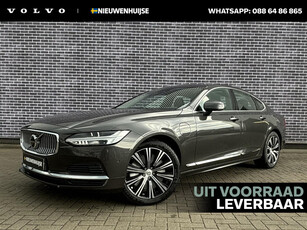 Volvo S90 T8 AWD Ultimate Bright Long Range | Stoelmassage en ventilatie | Bowers & Wilkins audio | Head-up Display | 360 camera | Schuif/kanteldak