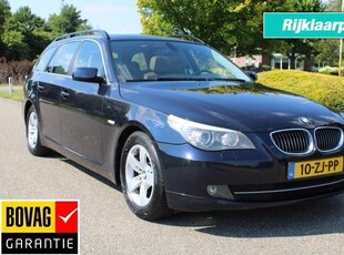 BMW 5-serie 523i 190pk High Executive automaat ECC/navi/leer/xenon/panodak