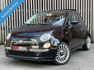 Fiat 500 1.2 Lounge 2009 *PAREL*|AIRCO|PANORAMA|LMV|APK2026