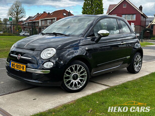 Fiat 500 1.2 Lounge·Airco·Elektr.Pano dak·Leer·Standkachel