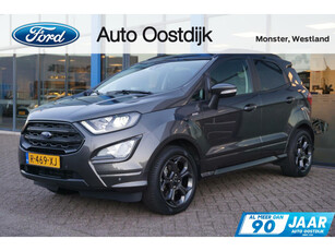 Ford EcoSport 1.0 EcoBoost ST-Line 125PK Afneembare Trekhaak Winterpack Camera Blind-Spot Climate Navi Cruise Control B&O Parkeersensoren *Nieuwstaat*