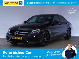 Mercedes-Benz C-Klasse 180 Aut Sport Edition AMG [ Panoramadak Burmeister audio Stoelverwarming]