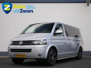 Volkswagen Transporter 2.0 TDI L2H1 DC 140 Pk/Automaat/Leer!