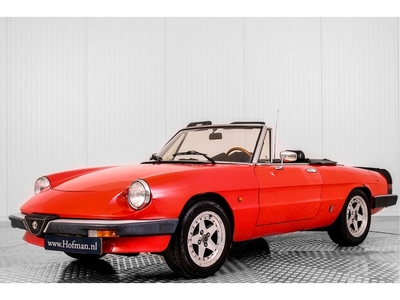 Alfa Romeo Spider 1600 (bj 1985)