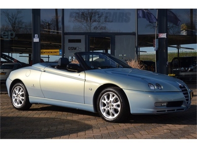 Alfa Romeo Spider 2.0 JTS Youngtimer, uniek lage