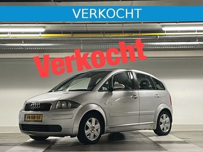 Audi A2 1.4 Exclusive - bluetooth - Climate - nap -