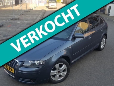 Audi A3 Sportback 1.9 TDI 77KW 2005 Grijs ECC/Navi/VERKOCHT!