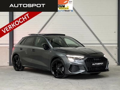 Audi A3 Sportback 35 TFSI S-Line Black Optik Pano Navi Leder