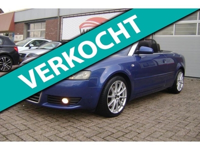 Audi A4 Cabriolet 1.8 Turbo VERKOCHT!!