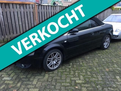 Audi A4 Cabriolet VERKOCHT