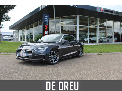 Audi A5 Cabriolet 2.0 TFSI S line edition | LEDER | AIRSCARF | GRIJZE KAP