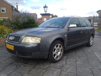 Audi A6 Avant 1.9 TDI 96KW 2002 Grijs Climate/Cruise/6-BAK!