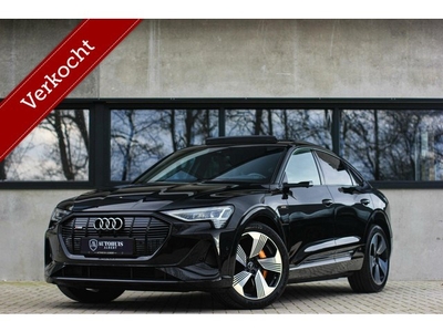 Audi e-tron Sportback 55 Quattro S Line B&O Pano 360c