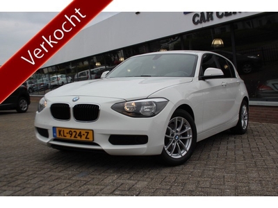 BMW 1 Serie 116d Business 2e EIGENAAR_AUTOMAAT_NAVI_LMV.