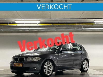 BMW 1-serie 120i - Vol Leder - Airco - NAP - apk 08/2022 -