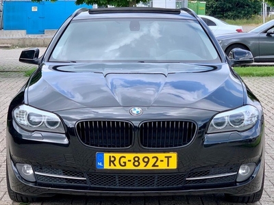 BMW 5-serie 520d 2012 LEER/PANORAMA/GROOT-NAVI