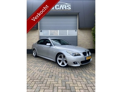 BMW 5-serie 520i high Executive M Uitvoering leder LM19