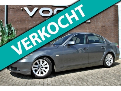 BMW 5-serie 520i Trekhaak/Stoelverwaming/CruiseControl