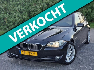 BMW 5-serie 523i High Executive AUTOMAAT NAVI LEDER NAP!