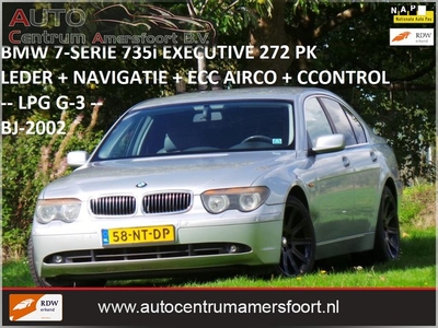 BMW 7-serie 735i Executive ( LPG G-3 + INRUIL MOGELIJK )