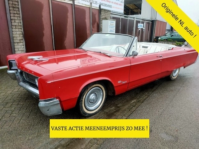 Chrysler NEWPORT v8 CABRIOLET, ZIE OMSCHRIJVING !!! GOED