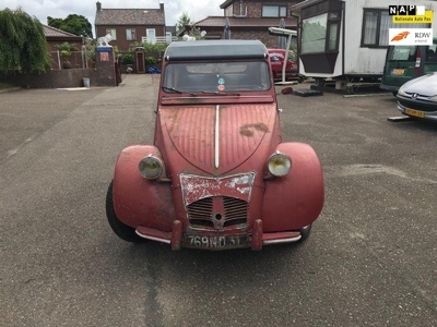 Citroen 2 CV 2cv eend ribbelkap