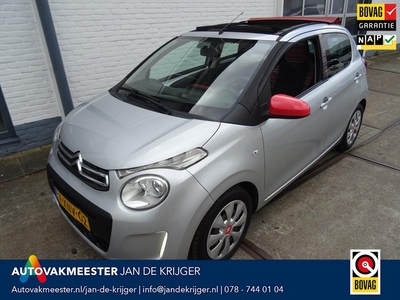 Citroen C1 1.2 PureTech Airscape Shine 82 pk cabrio.