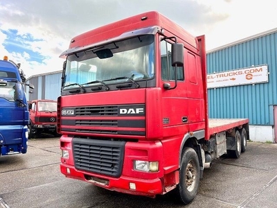 DAF 95-430XF SPACECAB 6x4 FULL STEEL WITH OPEN BODY (EURO 3