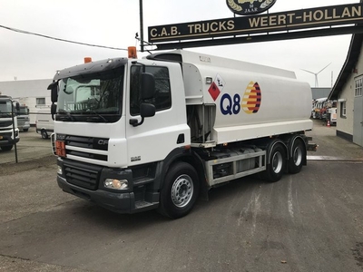 DAF CF85.410 6x4 Fuel tanker (bj 2012, automaat)