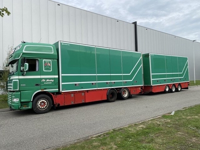 DAF XF 510 XF510 6X2 RETARDER MET AANHANGER (bj 2011)